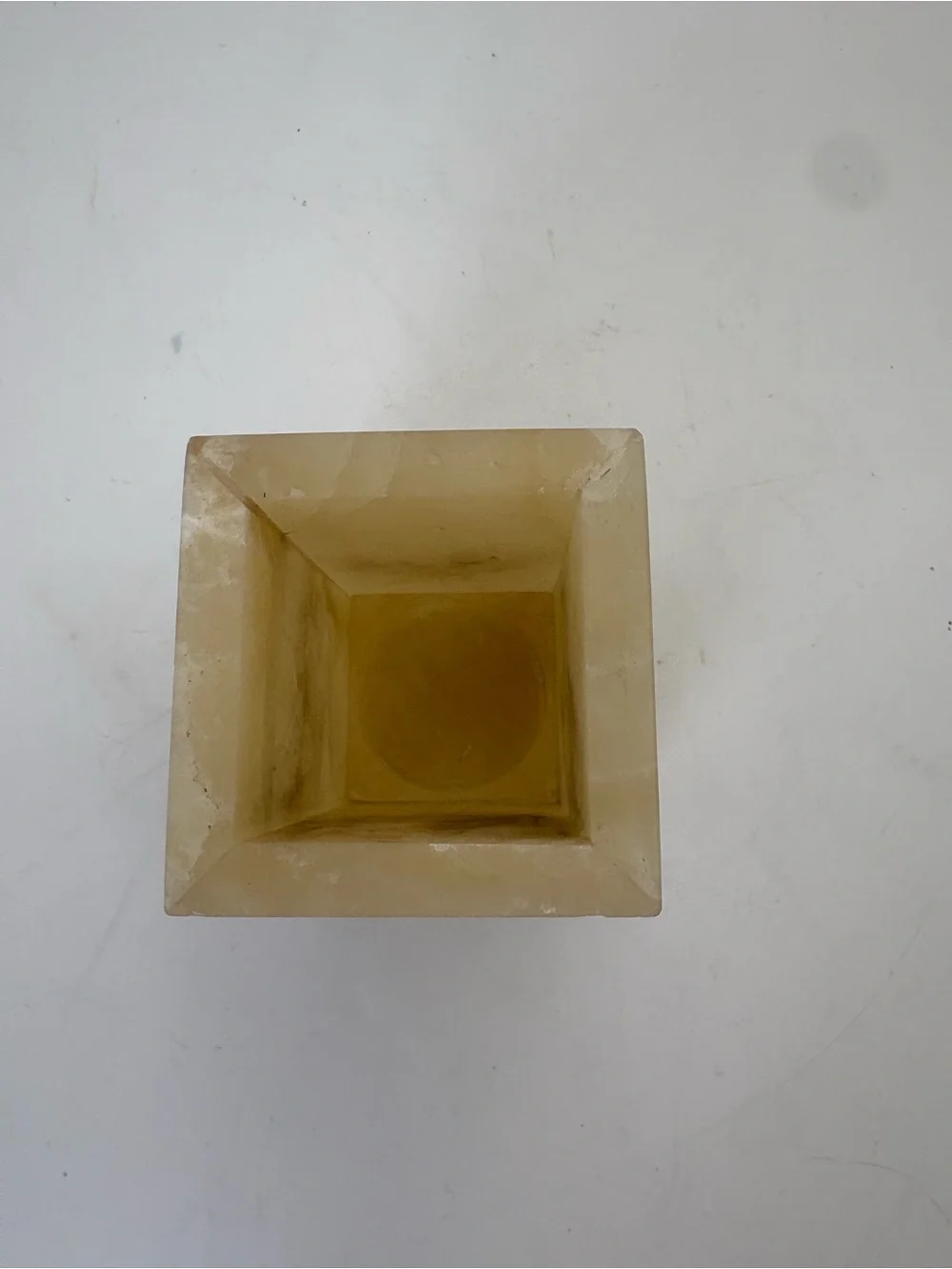Vintage Stone Candle Holder
